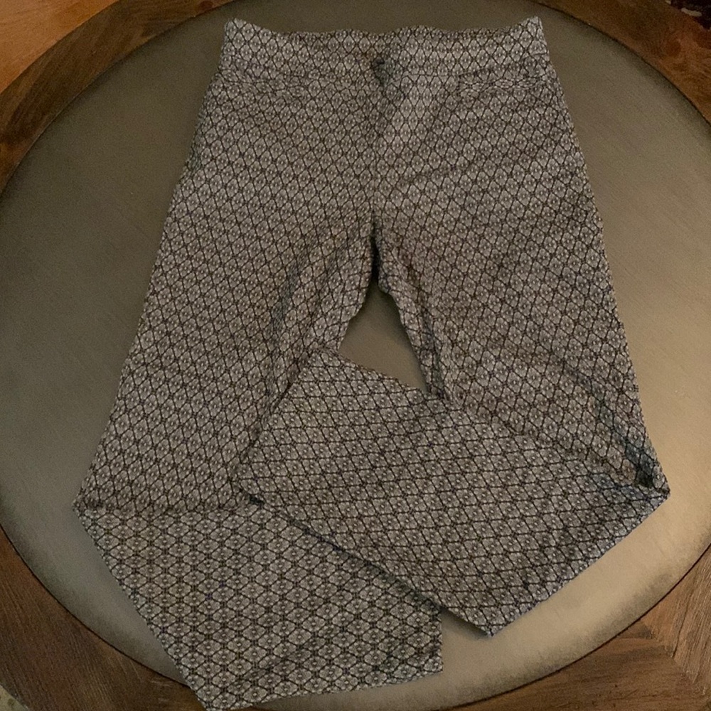 Kim Roger Printed Skinny Dress Pants